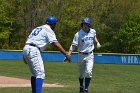 Baseball vs Babson  Wheaton College Baseball vs Babson during Championship game of the NEWMAC Championship hosted by Wheaton. - (Photo by Keith Nordstrom) : Wheaton, baseball, NEWMAC